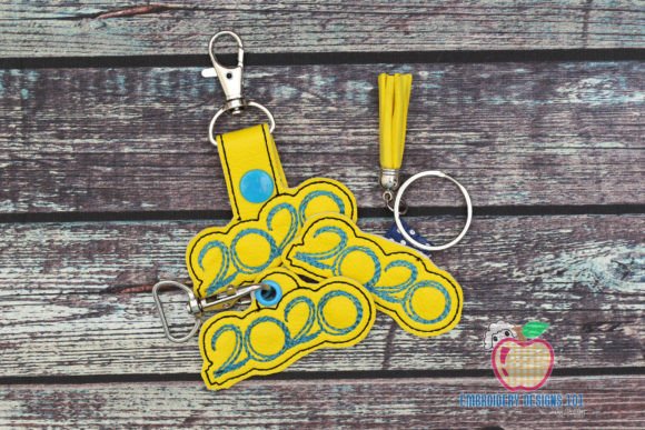 Class of 2020 ITH Key Fob Pattern