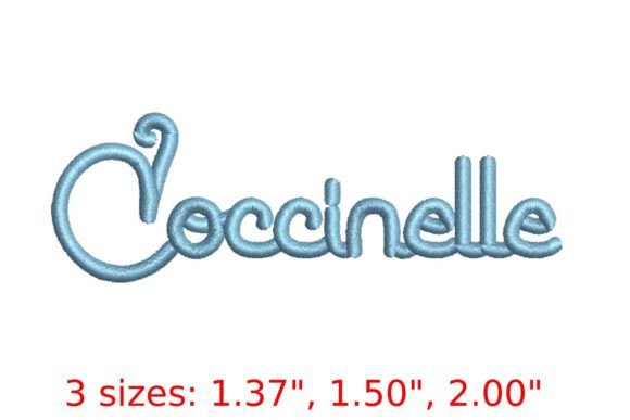Coccinelle Script Font