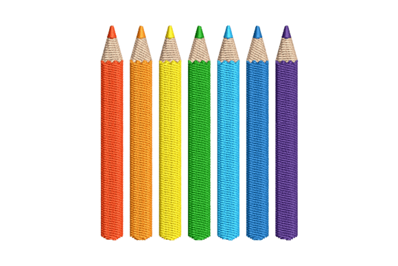 Colorful Pencils: A Smart Embroidery Choice for Small Business Merch