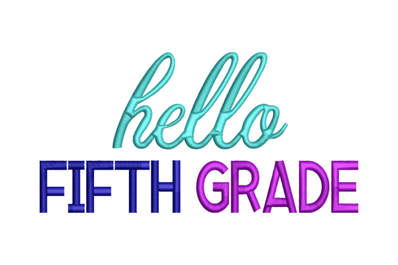 Hello Fifth Grade