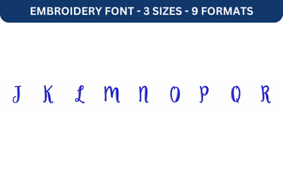 Ke Aloha Font Upper J to R