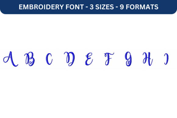 Magnolia Sky Font Upper a to I