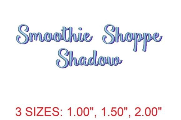 Smoothie Shoppe Shadow Font