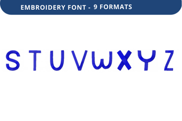 Taffy Luck Font S to Z Review